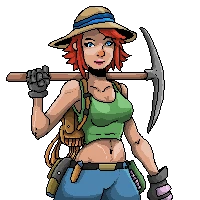 Female Miner Scientist